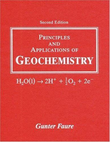 Principles and Applications of Geochemistry (English, Gunter Faure)