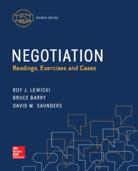 Negotiation (English, Roy J. Lewicki)