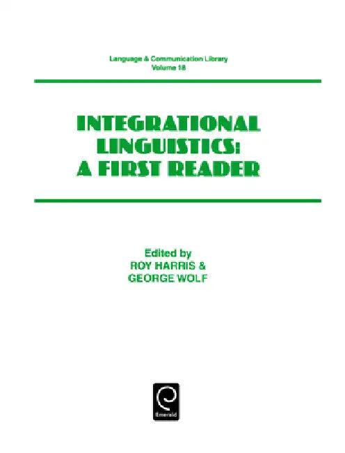 Integrational Linguistics (English, Maria Manoliu-Manea)