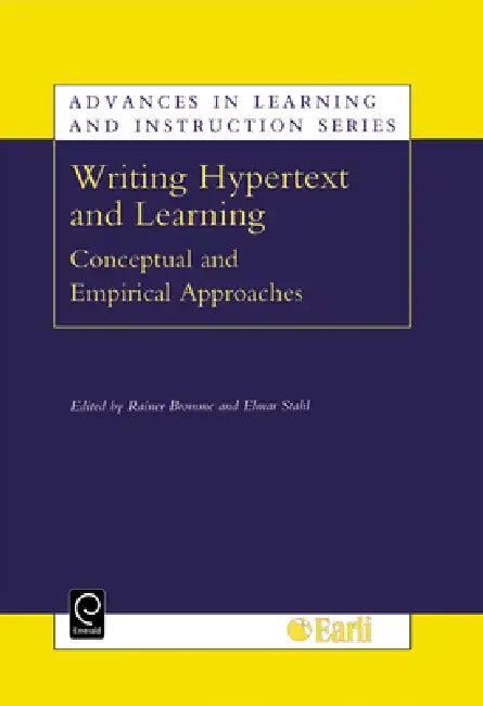 Writing Hypertext and Learning (English, Rainer Bromme | E. Stahl)