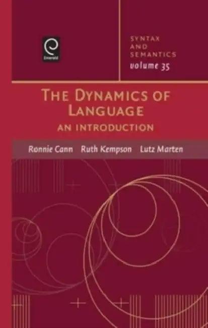 The Dynamics of Language (English, Lutz Marten)