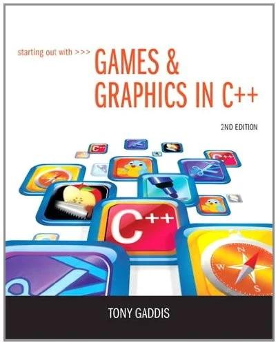 Starting Out with Games & Graphics in C++ [With DVD ROM] (English, Tony Gaddis)