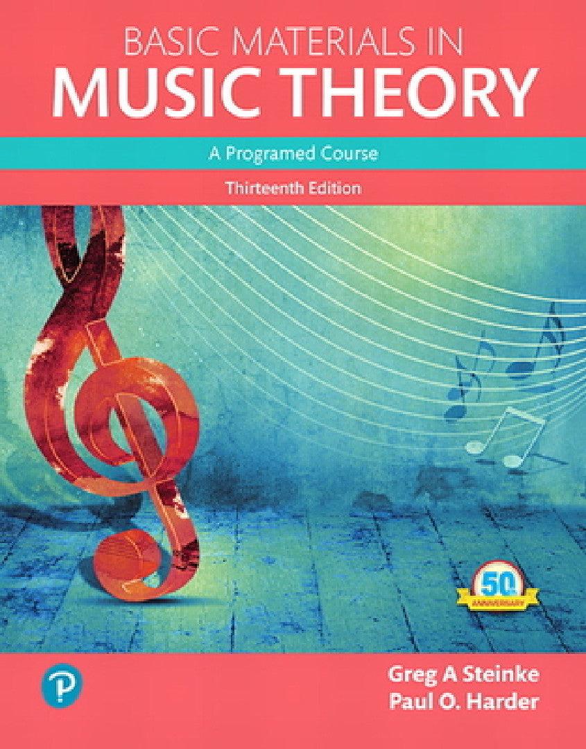 Basic Materials in Music Theory (English, Greg Steinke | Paul Harder)
