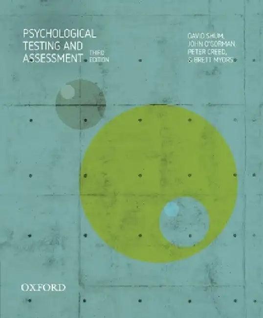 Psychological Testing and Assessment (English, David Shum | John O'Gorman | Peter Creed)