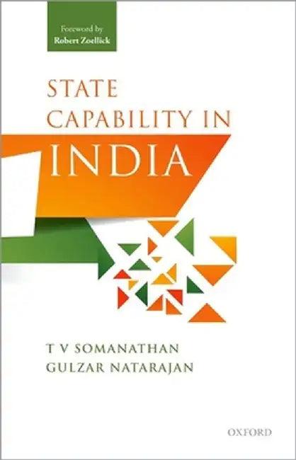 State Capability in India (English, T. V. Somanathan)