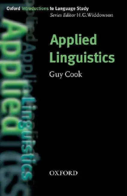 Applied Linguistics (English, Guy Cook)