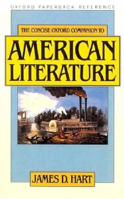 The Concise Oxford Companion to American Literature (English, James David Hart | James David Hart)