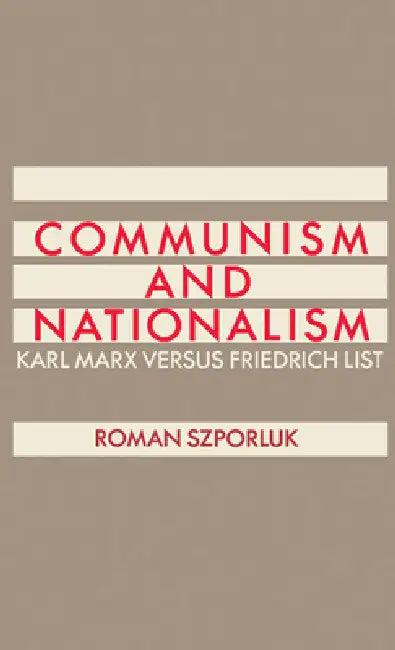 Communism and Nationalism (English, Roman Szporluk)