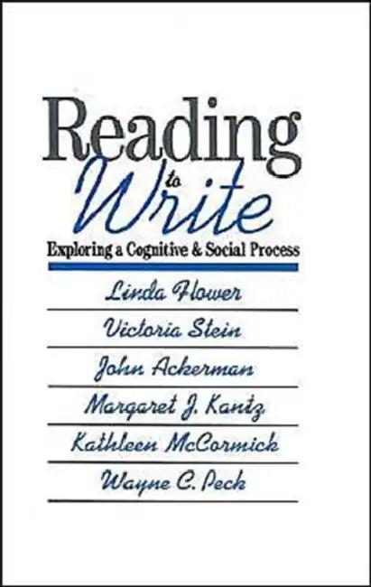 Reading-To-Write (English, Linda Flower | John Ackerman | Wayne C. Peck)