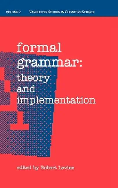 Formal Grammar (English, Robert Levine)
