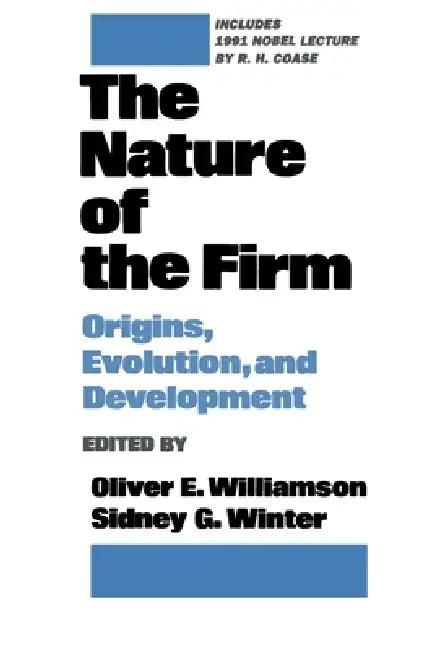The Nature of the Firm (English, Oliver E. Williamson | Sidney G. Winter | Sidney G. Winter)