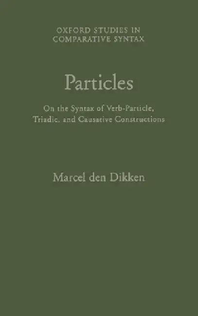 Particles (English, Marcel Den Dikken)