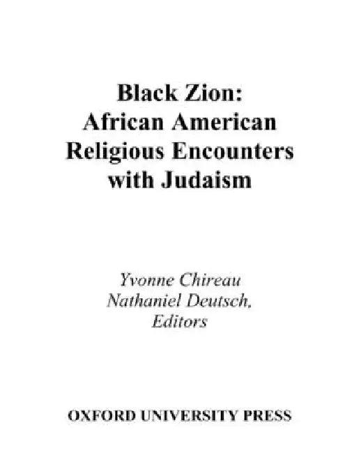 Black Zion (English, Yvonne Chireau | Nathaniel Deutsch)
