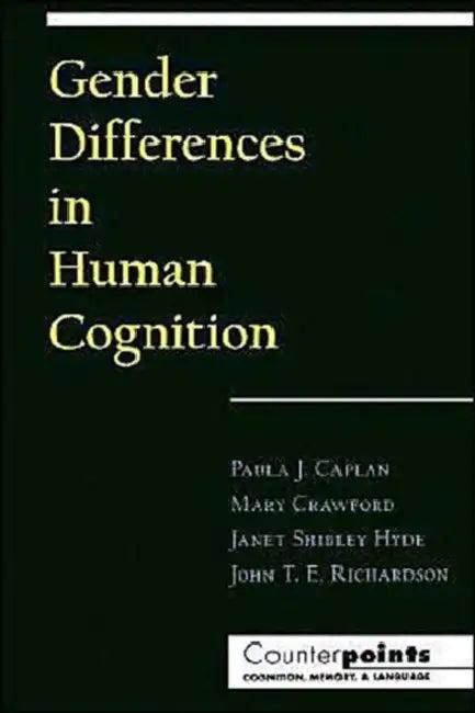 Gender Differences in Human Cognition (English, John T. E. Richardson | Paula J. Caplan | Mary Crawford)