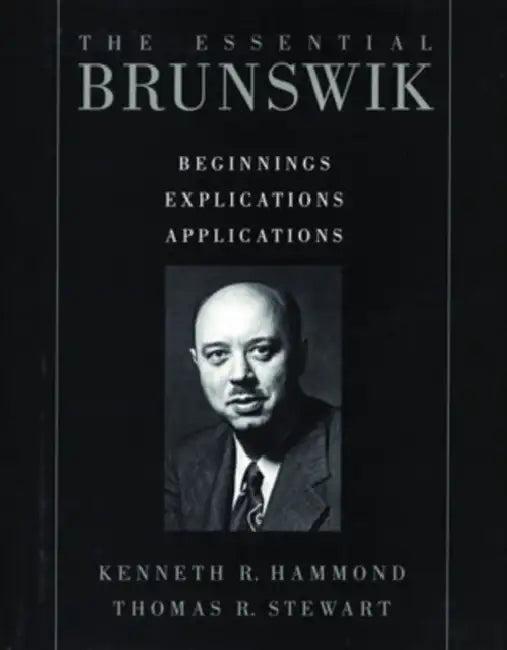 The Essential Brunswik (English, Kenneth R. Hammond | Thomas R. Stewart | Egon Brunswik)