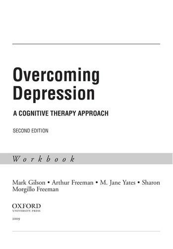 Overcoming Depression (English, Mark Gilson | Arthur Freeman | M. Jane Yates)