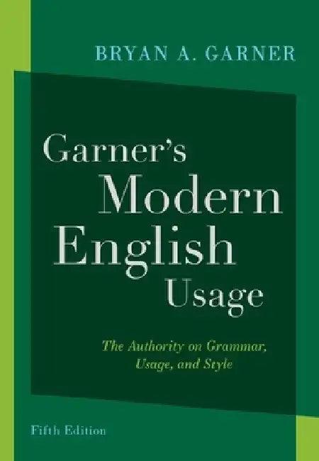 Garner's Modern English Usage (English, Bryan A. Garner)