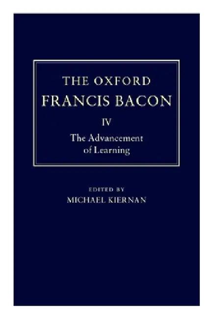 The Advancement of Learning (English, Francis Bacon | Michael Kiernan)