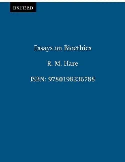 Essay on Bioethics (English, R. M. Hare)