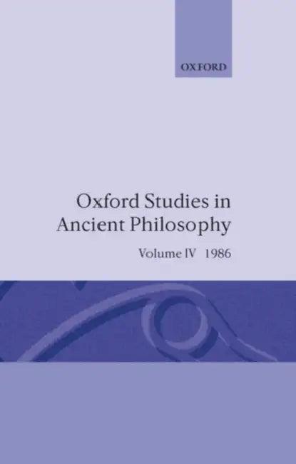 Oxford Studies in Ancient Philosophy (English, Julia Annas | Michael Woods | Julia Annas)