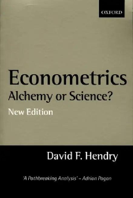 Econometrics (English, David F. Hendry)