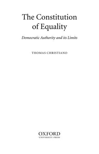 Constitution of Equality C (English, Christiano)