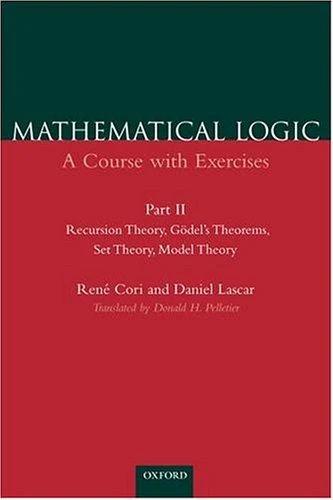 Mathematical Logic (English, Rene Cori | Daniel Lascar | Ren? Cori)