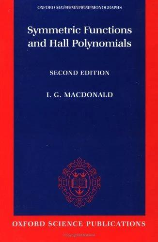 Oxford Mathematical Monographs (English, I. G. MacDonald)