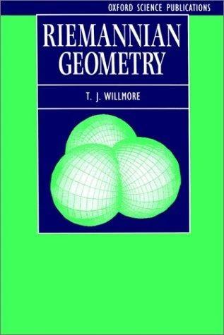 Riemannian Geometry (English, T. J. Willmore)