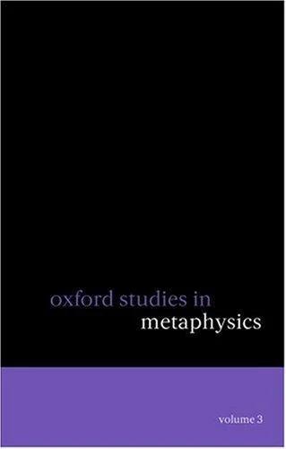 Oxford Studies in Metaphysics (English, Dean W. Zimmerman)