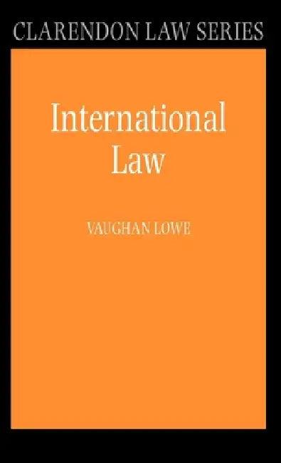 International Law (English, Vaughan Lowe)