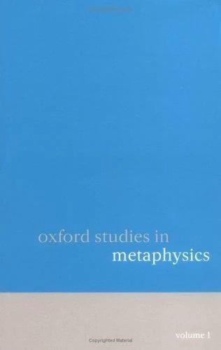 Oxford Studies in Metaphysics (English, Dean W. Zimmerman)