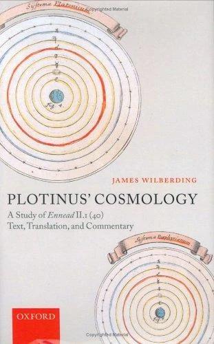 Plotinus' Cosmology (English, James Wilberding)