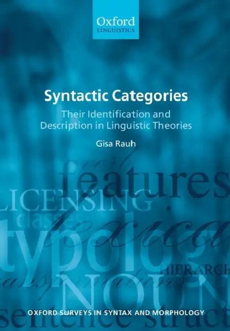 Syntactic Categories (English, Gisa Rauh)
