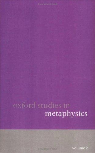 Oxford Studies in Metaphysics (English, Dean W. Zimmerman)