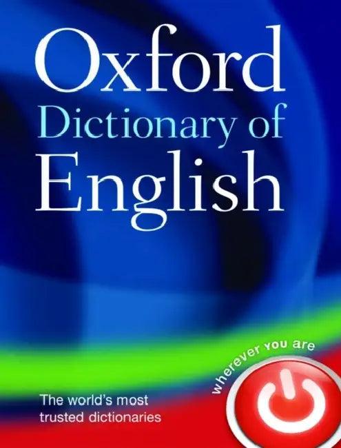 Oxford Dictionary of English (English, Oxford Languages)