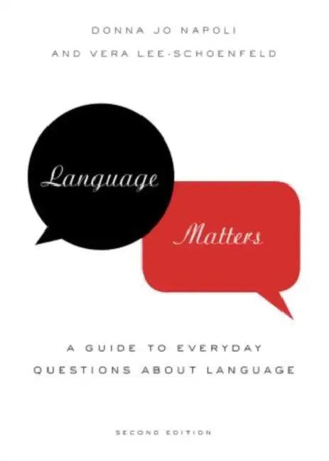 Language Matters (English, Donna Jo Napoli | Vera Lee-Schoenfeld)