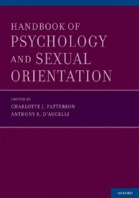 Handbook of Psychology and Sexual Orientation (English, Charlotte J. Patterson | Anthony R. D'Augelli)