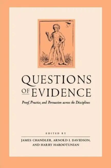 Questions of Evidence (English, James Chandler)
