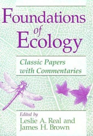 Foundations of Ecology (English, Leslie A. Real | James H. Brown)