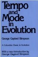 Tempo and Mode in Evolution (English, George Gaylord Simpson)