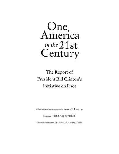 One America in the 21st Century (English, Steven F. Lawson | John Hope Franklin)