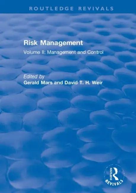 Risk Management (English, Mars Gerald | David T. H. Weir)