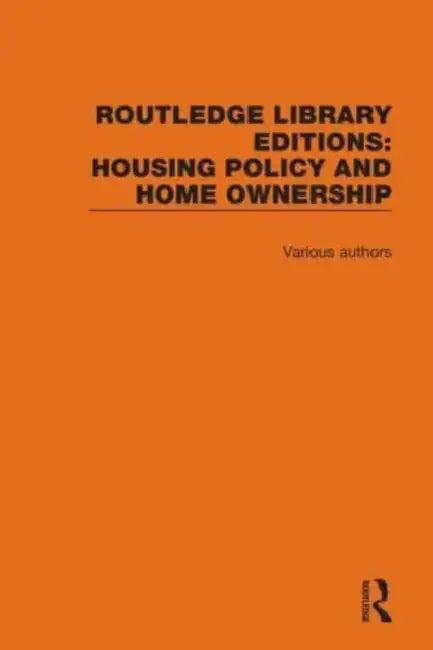 Housing Policy & Home Ownership (English)