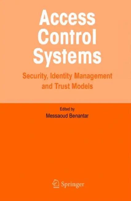 Access Control Systems (English, Messaoud Benantar)