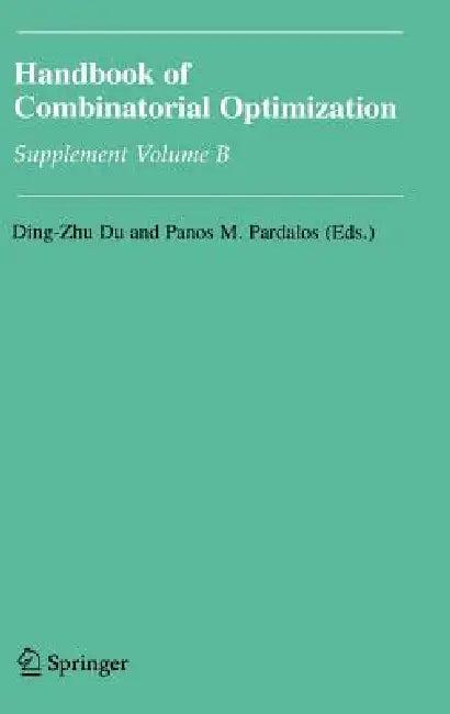 Handbook of Combinatorial Optimization (English, Ding-Zhu Du | Panos M. Pardalos)