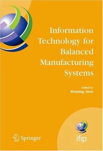 Information Technology for Balanced Manufacturing Systems (English, Weiming Shen)