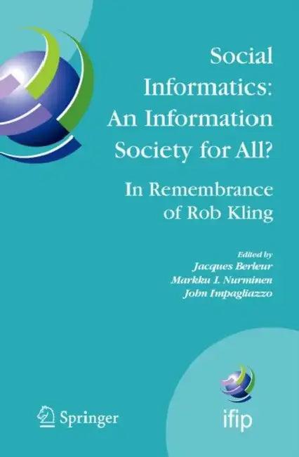 Social Informatics (English, Jacques Berleur | Markku I. Nurminen | John Impagliazzo)