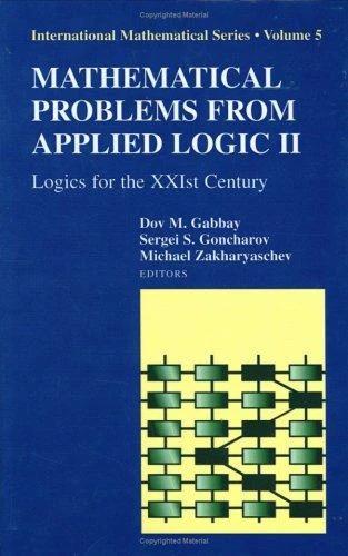 Mathematical Problems from Applied Logic II (English, Dov Gabbay | Sergei Goncharov | Michael Zakharyaschev)