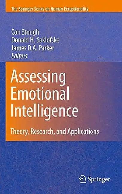 Assessing Emotional Intelligence (English, Con Stough | Donald H. Saklofske | James D. a. Parker)